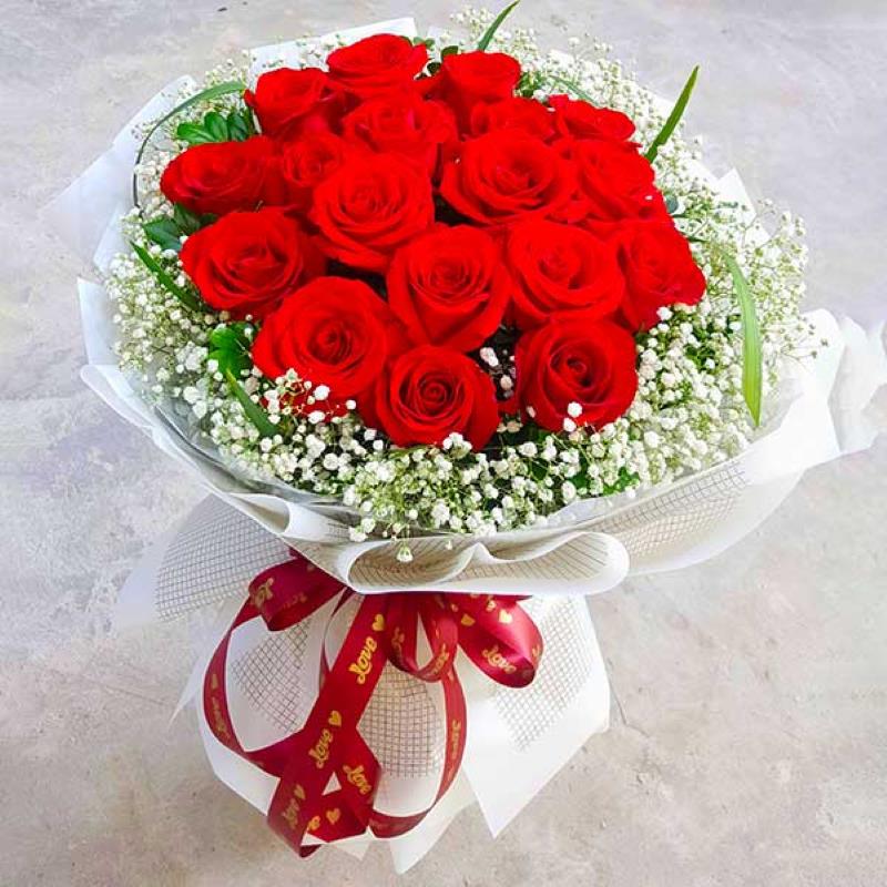 hoa tươi valentine dành tặng người thương